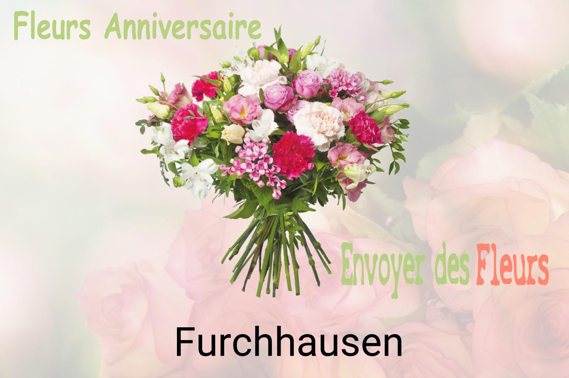 Bouquet de fleurs d’anniversaire livré à Furchhausen